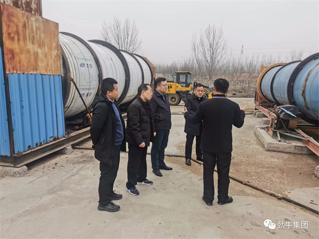 領導一行參觀勁牛集團“資源化再利用示范基地”