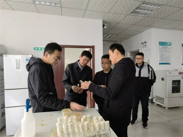 參觀了勁牛生物園、中科院微生物研究所勁牛實(shí)驗(yàn)室